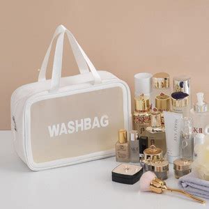 Queue Makeup Bag Wash Bag White - Price in India | Flipkart.com
