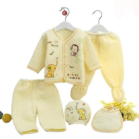 ANKIMA New Born Baby Winter Wear Keep Warm Cartoon Printing Baby ...
