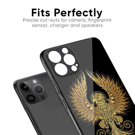 Mythical Phoenix Art iPhone 16 Plus Glass Back Cover - Flat 35% Off On ...