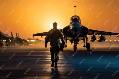 Fighter Pilot Silhouette