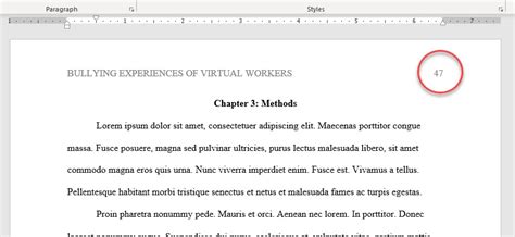 Image result for Does APA Format Have Page Numbers