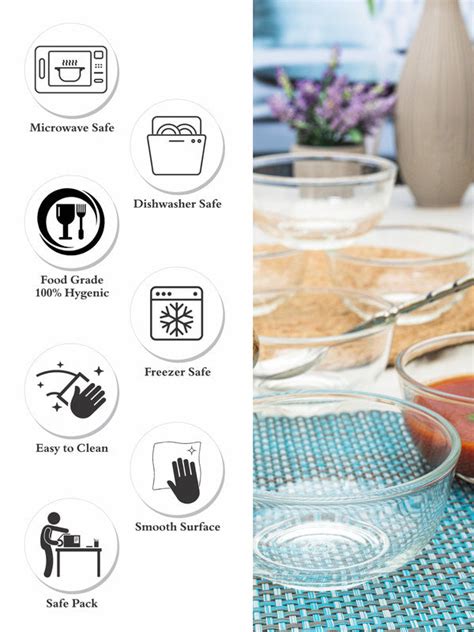LUCKY Glass Soup Bowl (Set of 6pcs) – GOOD HOMES