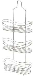 Buy Aquatico Flat-Base 3 Tier Shower Caddy, Chrome Online at Low Prices ...