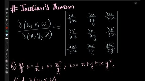 Image result for Jacobian Problems Engineering Mathematics