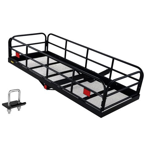 Snapklik.com : VEVOR 60x24x14 In Hitch Cargo Carrier, 400lbs Capacity ...