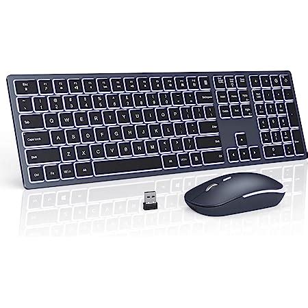 Amazon.in: Buy seenda Wireless Backlit Keyboard and Mouse Combo, 2.4G ...