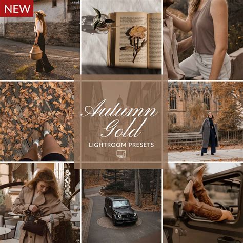 Autumn Gold Lightroom Presets Collection | 10 Custom Fall-Inspired ...