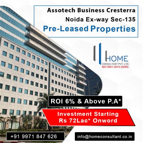 Assotech Business Cresterra Sector 135 Noida | Home Consutant