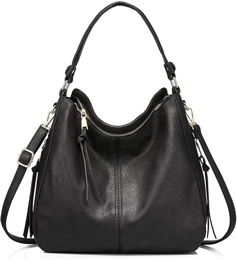 INOVERA (LABEL) Faux Leather Women Handbags Shoulder Hobo Bag Ladies ...