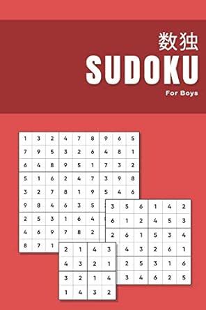 Sudoku for Boys: Ultimate puzzle book for beginners learning how to ...