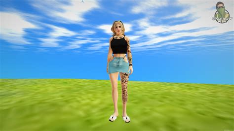 MTA:SA FiveM Girl Skin Script