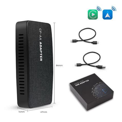 CP-AA-Y Apple Carplay and Android Auto Wireless Adapter for Mitsubishi ...