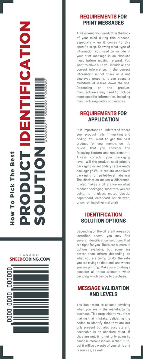 Enhancing product identification: 4 Best practices for efficiency