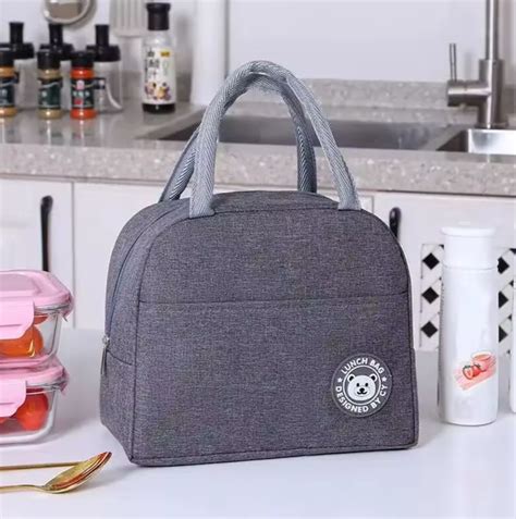 Сумка для обедов для ланча LiveWork lunch bag термосумка для еды 23х19 ...