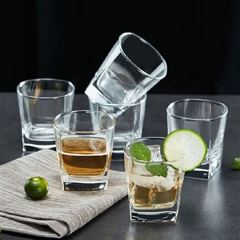 Buy SYANKA Italian Premium Water and Juice Glasses Set of 6 ...