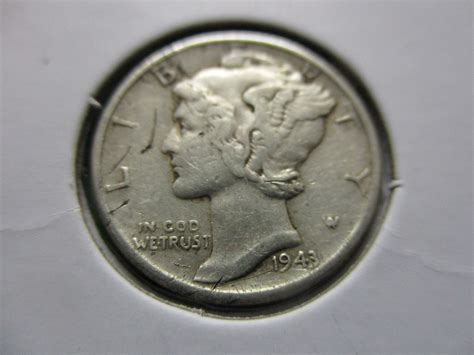 1943 Mercury Dime. Item: 10 M43-11. - For Sale, Buy Now Online - Item ...