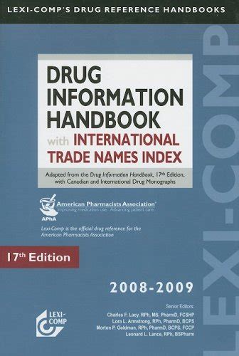Buy Drug Information Handbook with International Trade Names Index ...
