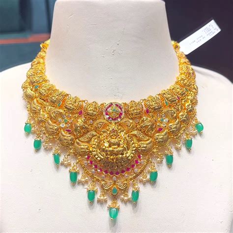 CMR 30.033gms NECKLACE 22K Yellow Gold – BangaruRani