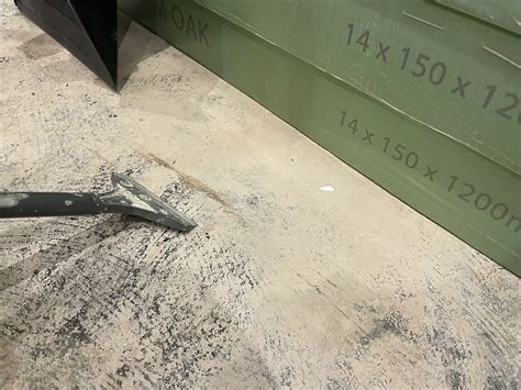 Do I need to clean this concrete before glueing engineered wood ...