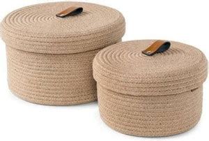 TAMAK EXPORTS Jute Jute Storage Basket Storage Basket Price in India ...