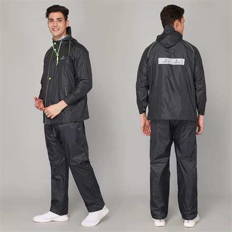 THE CLOWNFISH Rain Coat for Men Waterproof for Bike Reversible Double ...