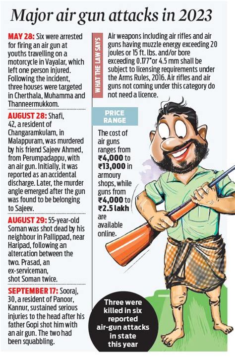 Spike in sale of air guns; Kerala officials appalled