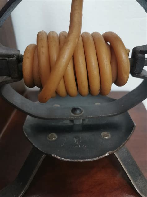 A funny candle I own, "Queue de rat" in French : r/Antiques