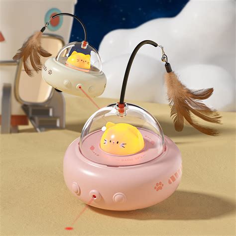 Interactive Fun Electronic 360 Degree Rotating Cats Automatic ...