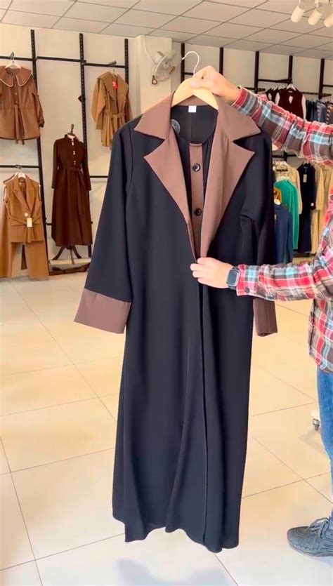 UZMA DOUBLE SHRUG COAT STYLE ABAYA
