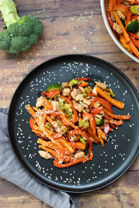 Chicken Teriyaki Stir Fry - always use butter