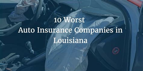 J. Antonio Tramontana Law Firm Reveals The 10 Worst Auto Insurance ...