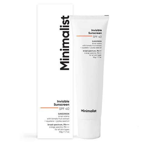 Buy MINIMALIST SPF 60 PA ++++ FACE SUNSCREEN WITH ANTIOXIDANT SILYMARIN ...