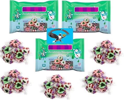 Amazon.com: Brach's Christmas Nougats Mix - 10-oz. Bag Peppermint ...