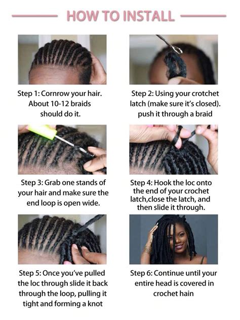 Image result for Box Braids Crochet Method Tutorial