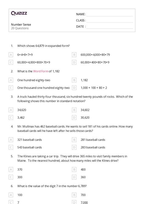 Image result for Number Patterns 4 Digit Numbers