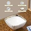 Buy Market99 Antique Off-White Ceramic Square Serving Dish | Stylish ...