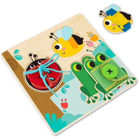 Drewniany sorter Tooky Toy TH942 3 lata + 23 x 23 x 3 cm - porównaj ...
