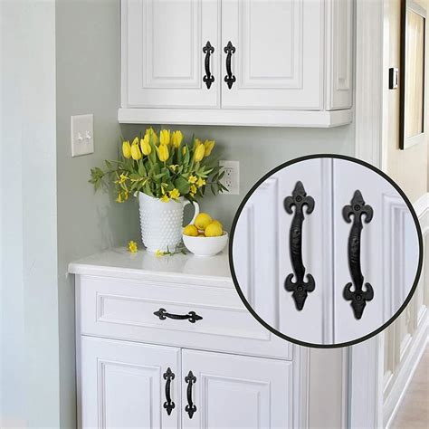 AKATVA 154mm Premium Cabinet Pulls -Black Powder Coated India | Ubuy