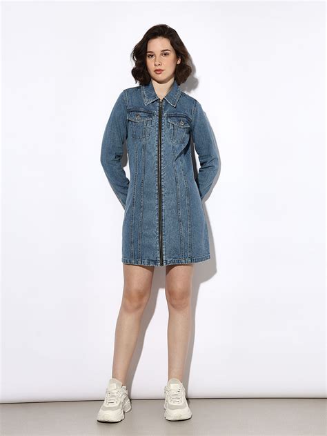 Blue Denim Dress