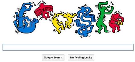 Google doodle celebrates 54th birthday of Keith Haring
