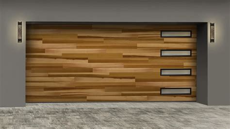 Modern Garage Doors | Clopay Modern Steel Ultra-Grain Plank Doors