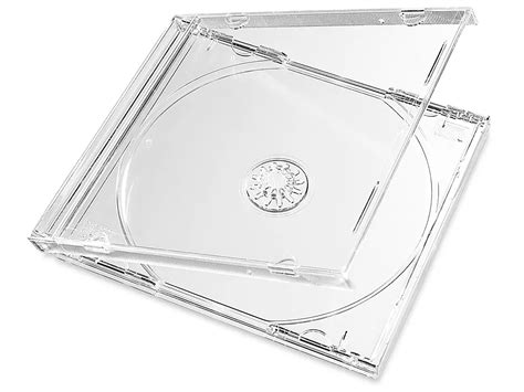 CD Jewel Cases - Clear Tray S-7766 - ULINE