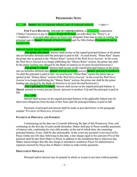 Image result for Assignment of Promissory Note Sample