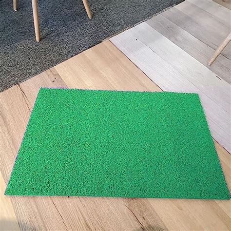 Buy Green Life Industries PVC Cushion Foot Mat Dirt Rub Off Thick Mesh ...