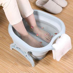 SBM MART Foot Soaking Bath Basin Large for Manual Home Spa, Removing ...