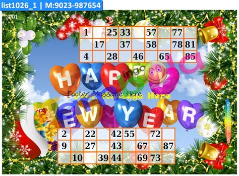 Tambola Housie | Mickey Mouse Designs