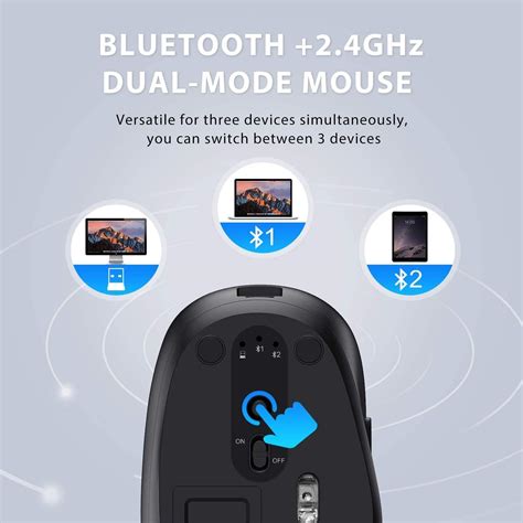 iClever DK03 Bluetooth Keyboard and Mouse Combo India | Ubuy