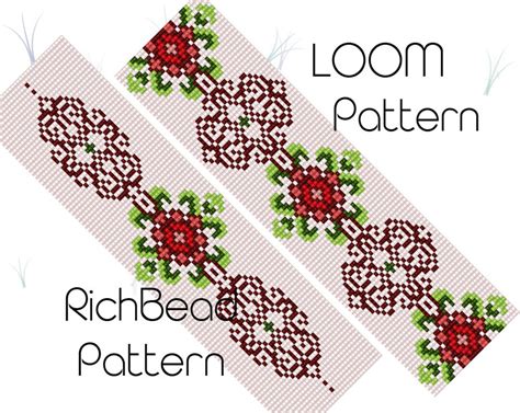 Image result for Simple Bead Loom Flower Patterns