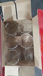 Borosil Vision Transparent Water Glass/Cold Drink Tumbler/ Beer Glass ...