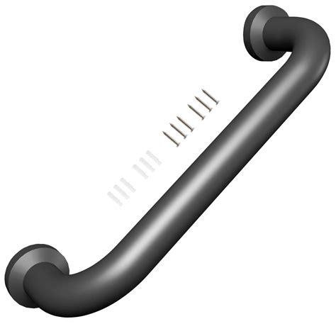 Buy 12” Stairway Hand Railing Safety Handle Bar Iron Outdoor Deck Rail ...